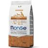 Monge Natural Superpremium All Breeds Adult Monoprotein Anatra con Riso e Patate - 2,5 kg Monoproteico crocchette cani Croccantini per cani
