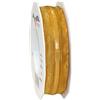Präsent Venedig - Nastro con Fiocco Dorato, Larghezza 25 mm, Lunghezza 25 m
