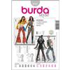 burdastyle Burda B2511 - Cartamodello per Realizzare Tuta da Donna, Taglie Varie, 19 x 13 cm