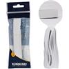 KORBOND Elastico da Cucito Bianco 2 m Korbond - 20 mm x 2 m, ripara Vestiti, Cinture, Polsini, Sartoria, lavori creativi, upcycling - Mix di Poliestere Durevole