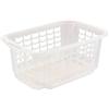 keeeper Cestino impilabile a rotazione, Formato S, 30 x 20 x 13 cm, Fritz, Nature/Trasparente
