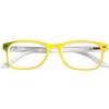 Prontoleggo Occhiali da Lettura Prontoleggo Mod. Diamond Giallo/Bianco - Diottria +1,00-1 pezzo