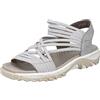 Rieker 68688, Sandali da Trekking Donna, Grigio, 36 EU
