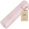 100%Mosel Runner da tavola in tessuto non tessuto, in Rosa Cipria | Elegante decorazione da tavola per matrimoni, cresima (ragazza) & battesimo - in rotolo, tagliabile su misura