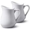 WM Bartleet & Sons Porcelain brocche bianco 80ml Set da 2 