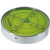 UMEI Inclinometri rotondi a bolla orizzontale ad alta precisione con magnete da 60 mm con cassa in alluminio a bolla Bullseye, livello di superficie, precisione 15'/2 (60 x 12 mm con magnete),