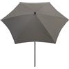 Maffei Ombrellone Kronos Rotondo 250cm - Taupe