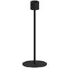 Cooee Design - Portacandela in Acciaio Inox, 9 cm, Colore: Nero