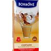 CAFFÈ BORBONE ESPRESSO MACCHIATO CAFFÈ BORBONE CORTADO - 10 CAPSULE COMPATIBILI NESPRESSO da 4g