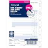 Filofax Pocket 1Mo/2S tabbed (tedesco) 2023, bianco, 23-68256