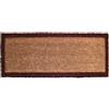Olivo Tappeti OLIVO.shop | COCCO SCALINO - Zerbino in cocco per scale, cattura sporco e antiscivolo, 27x70 cm (MARRONE)