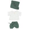 Miniland Dolls: set per bambini Dolls da 32 cm. Modello Ragazzo Forest 31649, Verde E Bianco