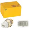 HELLA 6ZT 007 802-001 Termocontatto, Ventola radiatore, 12V, 3a... poli, Spina piatta, avvitato, Contatto di chiusura