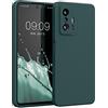 kwmobile Custodia Compatibile con Xiaomi 11T / 11T Pro Cover - Back Case per Smartphone in Silicone TPU - Protezione Gommata - verde muschio