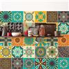 RE-COVERTILES Adesivi Piastrelle Cucina Bagno in PVC 10 Pz 20x20 cm PS00181