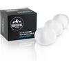 VERTICAL FELLOWS Chalk Ball - Confezione da 3 palline di magnesio (3 x 60 grammi), ideale per arrampicata e ginnastica, sollevamento pesi, Cross Fit