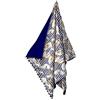 Seamar Kikoy con Pon Pon Telo Mare Doppio - Pareo 90x160cm 100% Cotone Fronte 100% Spugna di Poliestere Retro Telo Mare Pareo (Ancore Rigato)