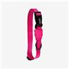 Zee.Dog Collare Regolabile per Cani Pink Led, l-45-70x25cm