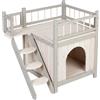 zooplus Exclusive Casetta per gatti e cani piccoli Prince - L 70 x P 49 x H 65 cm