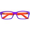 Prontoleggo Occhiali da Lettura Prontoleggo Mod. Dandy Viola/Arancio - Diottria +3,00-1 pezzo