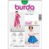 Burda B2518 - Cartamodello per Costume da Rock-And-Roll, 19x13 cm