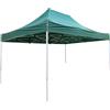 VivaGarden Gazebo Giardino 3x4,5 mt in Poliestere e Acciaio colore Verde Lilla - GA802060-VRD