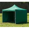 VivaGarden Set Pareti per Gazebo Giardino 3x4,5 mt in Poliestere colore Verde Lilla - GA802064Lilla -VRD