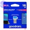 GOODRAM PEN DRIVE 16GB GOODRAM USB 3.0/type C DualDrive ODD3 BLUE 60R/20W - ODD3-0160B0R11