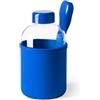 Borracce vetro personalizzate con custodia Kaster 600 ML personalizzate o neutre
