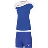 MIZUNO KIT AUTHENTIC MYOU TEE + HIGH KYU TRAD SHORT Maglia Shorts Donna