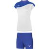 MIZUNO KIT AUTHENTIC MYOU TEE + HIGH KYU TRAD SHORT Maglia Shorts Donna