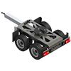 Carson 500907210 500907210-1 - Dolly Starr a 2 Assi, Accessori RC-Truck, Scala 1:14, Tensione Gigaliner, rimorchio, Parti di Ricambio, Tuning, modellismo, Argento