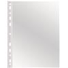 Q-Connect Buste a perforazione universale Q-Connect 22x30 cm medio spessore finitura liscia conf. 50 pezzi - KF11188