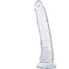 Mini Dildo trasparente pene realistico con forte ventosa Dildo anale  giocattolo del sesso per la masturbazione anale vaginale 12 * 2,5 centimetri