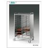 Carrello portavassoi Universali self service con SUPPORTI in Filo di Acciaio cromato, adatto per 30 VASSOI GASTRO-NORM 1 1 (cm 32,5x53) ed EURO-NORM (cm 37x53) - Dim. cm 138x60x159h