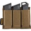 EXCELLENT ELITE SPANKER Tattico con Tasca per Caricatore Doppia/Tripla Aperta,Tasca per Caricatore per caricatori Glock M1911 92F (Doppio-Nero)
