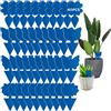 GeeRic 40PCS Trappole Mosche Adesivi, GeeRic Trappole Appiccicose per Insetto Pianta Parassiti Biadesivo Adesivi Trappole Inserito per Mosca,Insetti Parassiti, Moscerini,Afidi,Tarma in Balcone,Giardino Blu