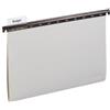 Durable 256310 - Cartella sospesa, f.to A4, asta di sospensione in plastica e cavalierino da 60 mm, grigio, confezione da 25 pezzi