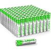 Lepro - Batterie Alcaline AAA, Pacco da 100, Pile AAA Ministilo Alcaline 1.5 volt Batteria LR03, Alta Performance e Lunga Durata, Adatte per Telecomandi, Radio, Mouse, Sveglie e Orologi