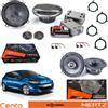 Hertz Kit 6 Casse Altoparlanti HERTZ CK 130+ CX130 Ant+Post per Renault Megane III