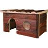 zooplus Exclusive Casetta in legno Jerrik - L 40 x P 23 x H 21 cm