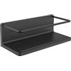 Emco panier mural rond avec fixation cachée, 225x75x100mm, 434513300, 434513300, Colorazione: nero