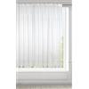 Eurofirany LUCY Tenda in Voile, Tenda Trasparente con Fettuccia Arricciatenda - 1 Unità, Camera da Letto, Soggiorno, Cucina, 400 x 150cm, Bianco
