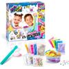 Canal Toys - So Slime - Kit 10 Slime Personalizzati - +100 Combinazioni - Senza Colla - Mescola e Decora - Attività Creativa senza sporcare - Per Bambini dai 6 Anni in Su - Accessori Inclusi - SSC 184
