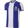 Copa FC Porto 1971-72 Maglietta da Calcio retrò retrò, Uomo, T-Shirt da Calcio retrò con Scollo Rotondo, 125, Bianco/Blu., S