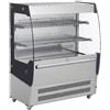 Espositore murale refrigerato ventilato per bibite - aperto - altezza 1250 mm - temperatura +2°/+10°C