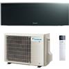 Daikin FTXJ42AB RXJ42A Climatizzatore Mono Split Parete Emura3 Nero BTU 15000 R-32 WIFI