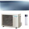 Daikin FTXJ42AS RXJ42A Climatizzatore Mono Split Parete Emura3 Argento BTU 15000 R-32 WIFI