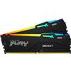 Kingston Ram DIMM DDR5 32GB Kingston Fury Beast Rvb 5600MHz [KF556C40BBAK2-32]