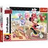 Trefl-200 Elementi, Bambini da 7 Anni Puzzle, Colore Disney, Minnie sulla Spiaggia, 13262